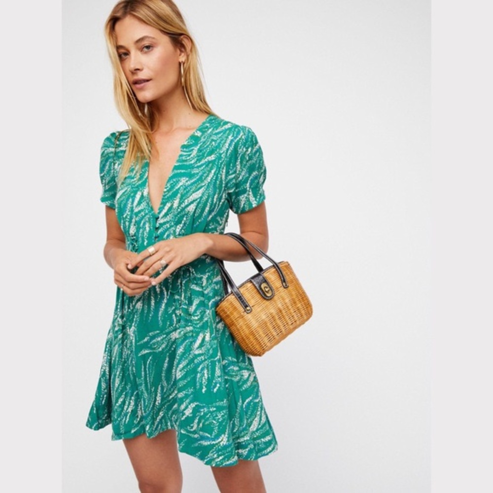 Free People Dream Girl Mini Dress